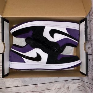 Air Jordan 1 Low ‘Court Purple’